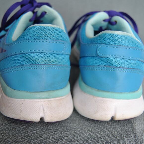 Nike Flex Experience RN 2 Athletic Shoe Blue & Purple Size: 7.5 - Picture 7 of 8